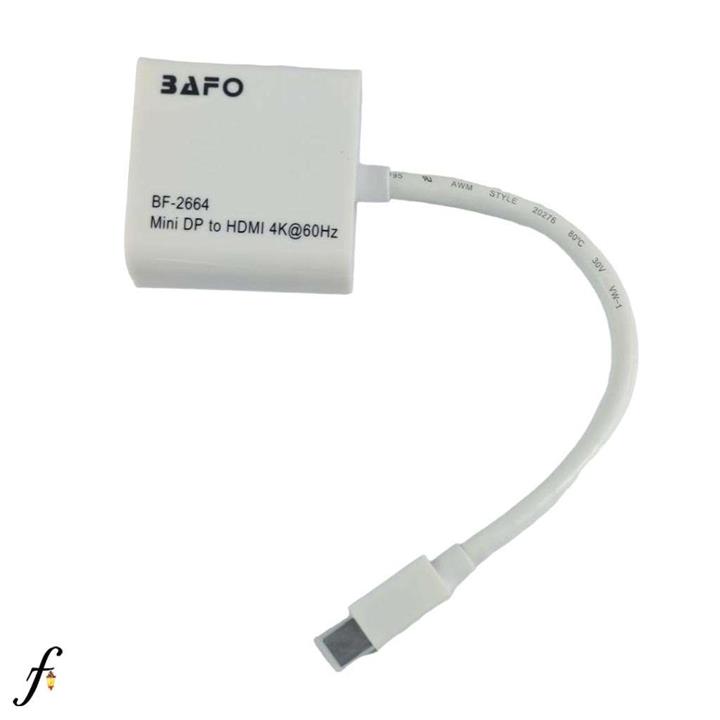 تبدیل مینی دیسپلی به HDMI بافو مدل Bf-2664 اکتیو با کیفیت 4K